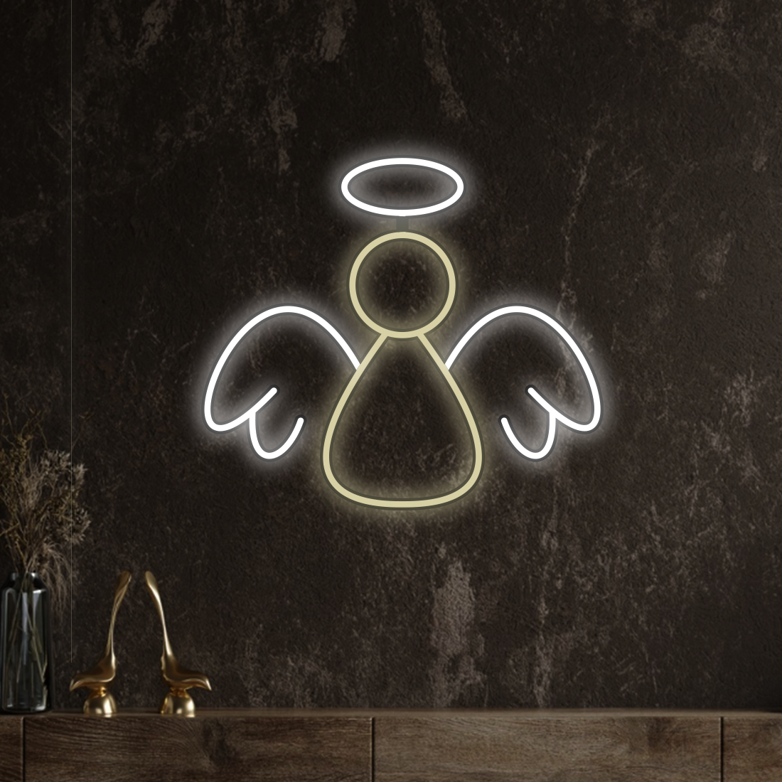 Mały Aniołek neon 12V
