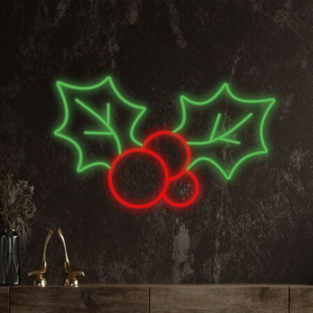 Unikalny ostrokrzew neon 12V