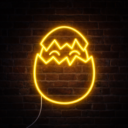 Wykluwające Się Jajko Wielkanocne Neon Led 12V